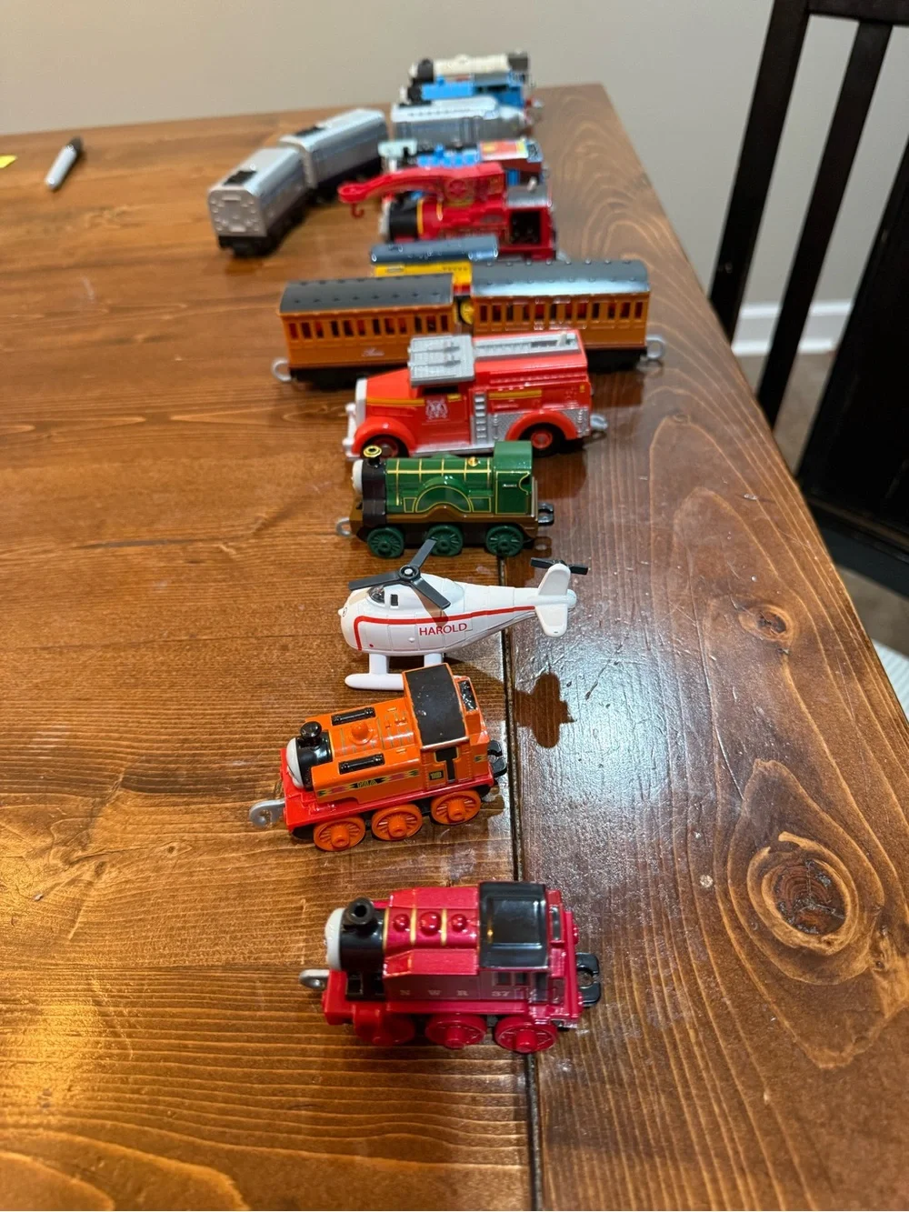Thomas & Friends Red Crane Engine Toy with Face
